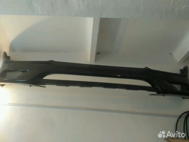 Тюнинг(губа передняя на тлк прадо 120)