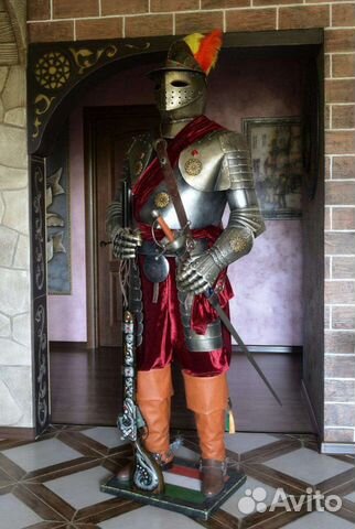 Рыцарь, Статуя, Ростовая фигура