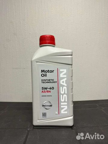 Масло моторное Nissan 5w40 1 л оригинал