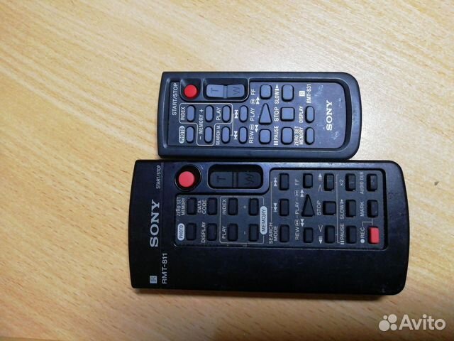 Пульты для видеокамер sony