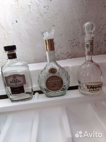 Бутылки алкогольные