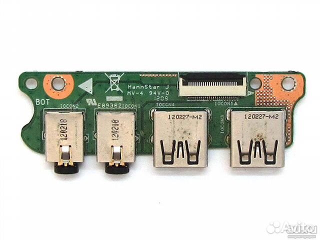 Доп плата USB для ноутбука Acer Travelmate 5744