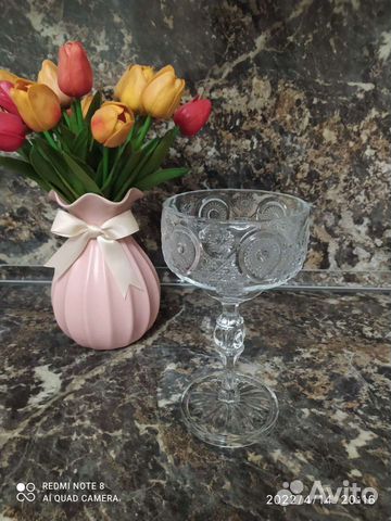 Вазы конфетницы разные, хрусталь