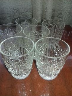Бокалы,рюмки времен ссср,стаканы разные