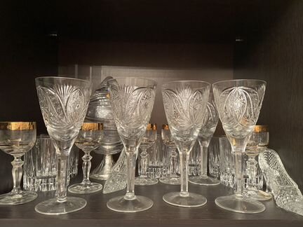 Хрустальная посуда СССР