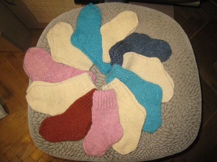 Детские шерстяные носки