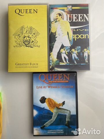 Queen кассеты dvd