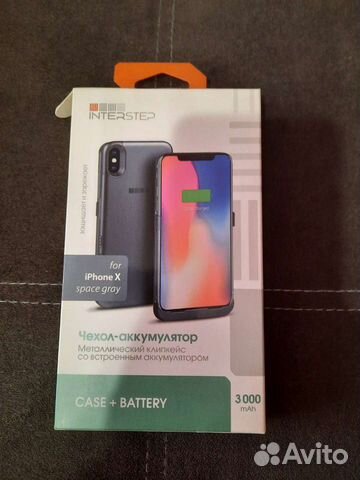 Чехол-аккумулятор для iPhone X/Xs 3000мАч