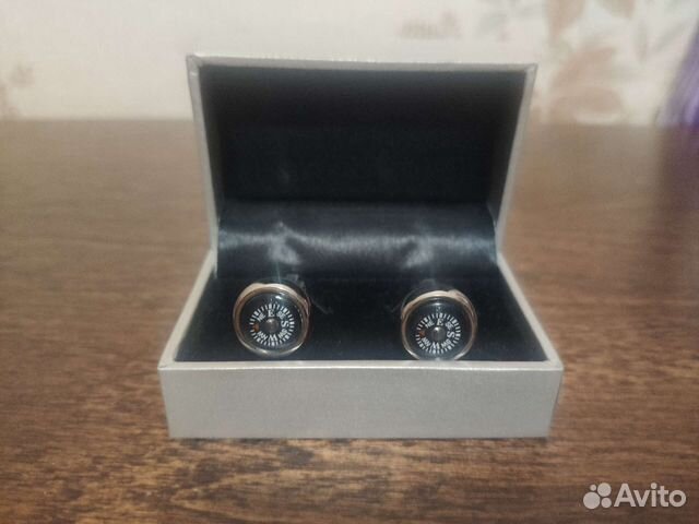Запонки компас