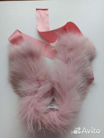 Меховой воротник песец