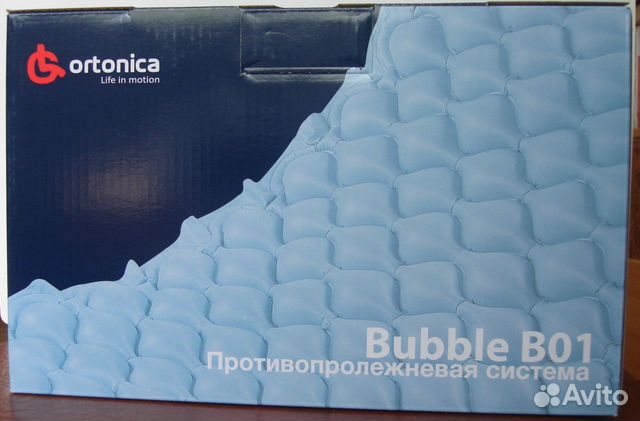 Матрас противопролежневый ortonica bubble b01 ячеистый