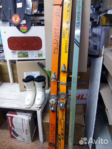 Горные лыжи 2 пары,ботинки,лыжи беговые новые