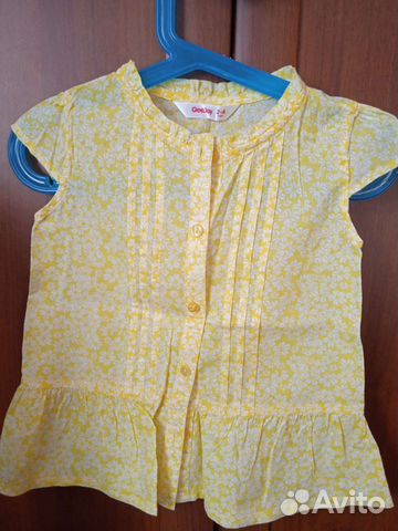 Блузка на 2-4 года