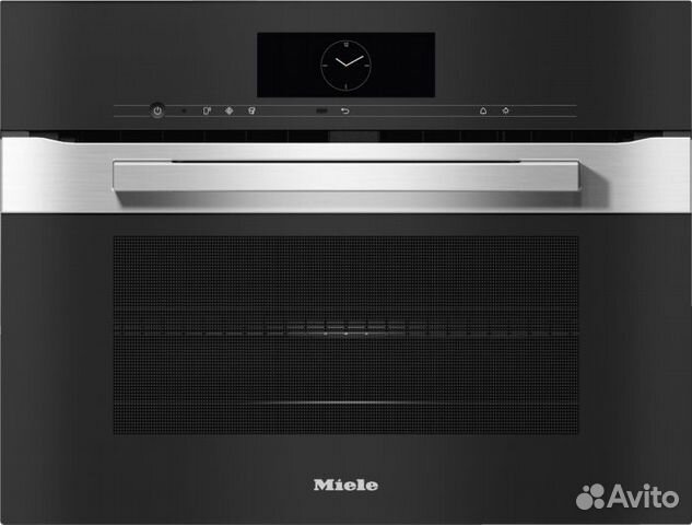 Духовой шкаф компактный с свч H7840BM clst сталь