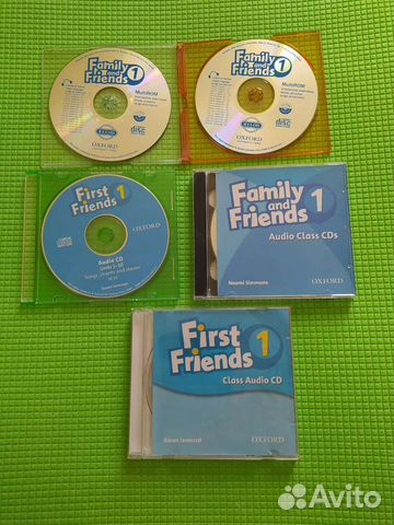 Диски к учебникам Family and Frends1