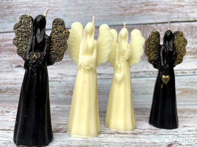 Свечи восковые ручной работы