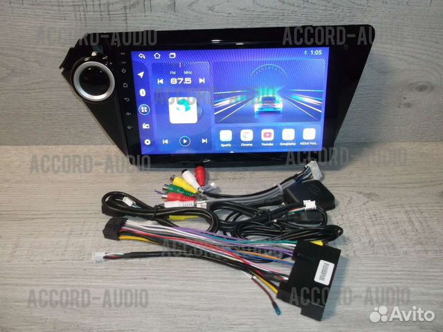 Магнитола 2DIN Kia Rio 3 Android 2/32 GPS WiFi