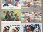 Новогодние открытки СССР (с 1972 г по 1990 г)