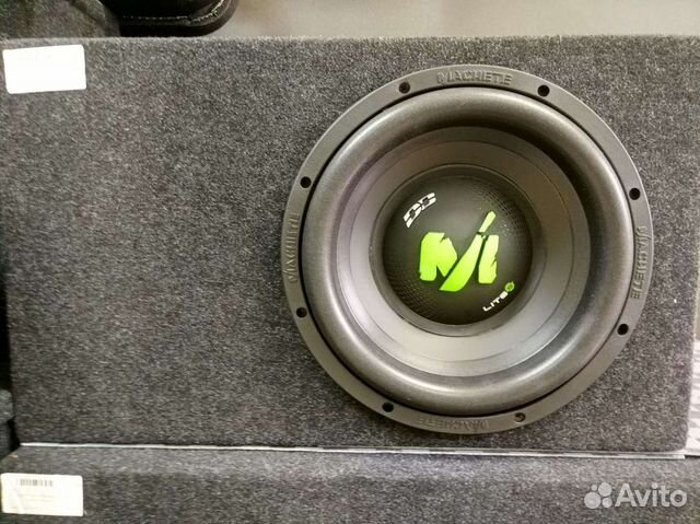 Сабвуфер Machete Lite ML-10S в коробе на трубе