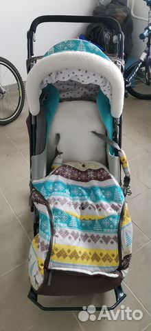 Санки-коляска Ника 7