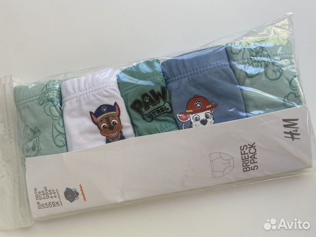 Детское нижнее белье трусики H&M