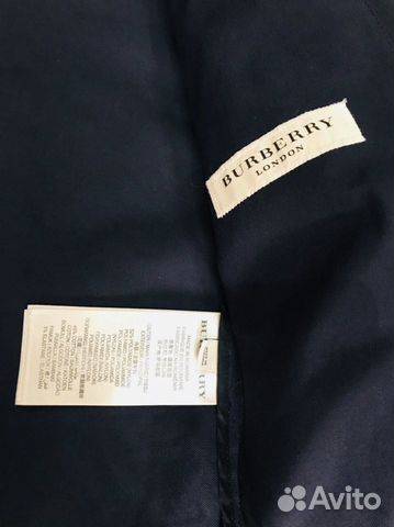 Куртка мужская burberry navy blazer оригинал