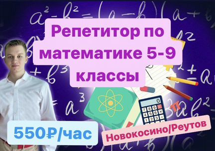 Репетитор по математике 5-9 классы