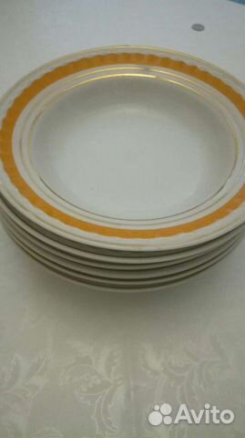 Тарелки разные