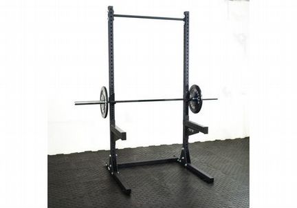 Стойка для штанги с турником и упорами