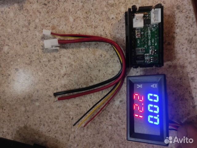 Вольт-амперметр 10А 100В