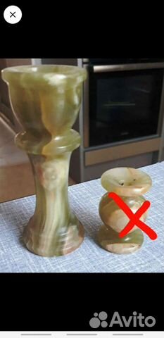 Подсвечники из оникса