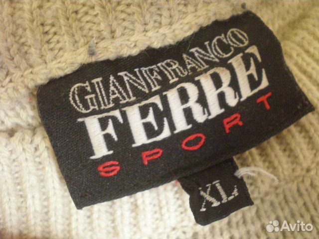 Винтаж свитер Gianfranco Ferre 90е 90х Италия