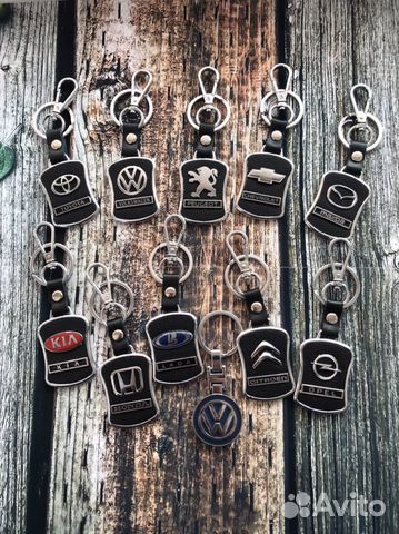 Брелок для авто / Кожаный брелок