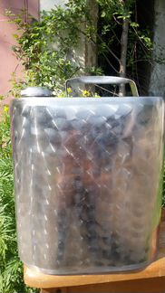 Канистра из пищевой нержавейки 6 л новая