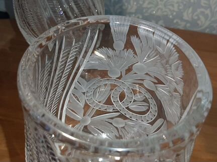 Хрустальные кубки. Винтаж