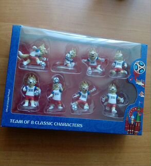 Набор фигурок талисман футбол 2018 форма России