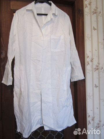 Советский медицинский халат женский