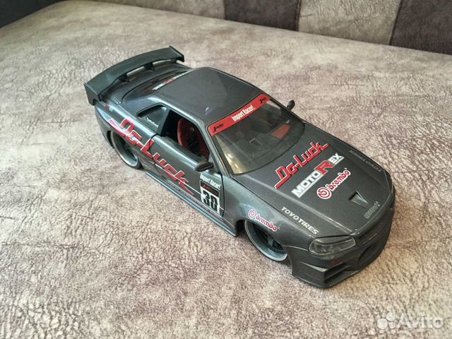 Nissan Skyline GT-R R34 Jada Toys