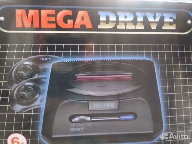 Игровая Приставка Sega Super Drive 16-Bit