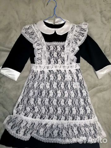 Школьный фартук и платье