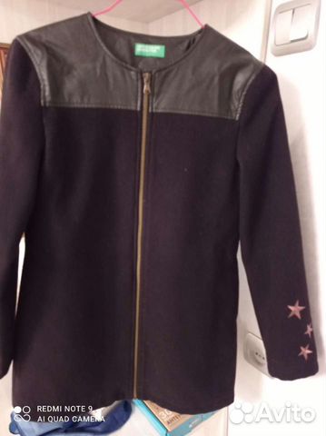 Пальто для девочки демисезонное