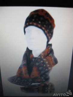 Шапка, шарф и варежки пр-во Исландия