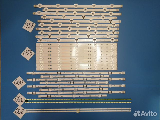 Светодиодные полоски для телевизора арт.058-062