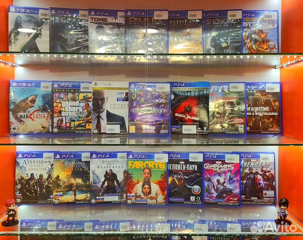 Игры PS4/PS5 (обмен/прокат/продажа)