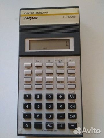 Калькулятор Compec 1006S