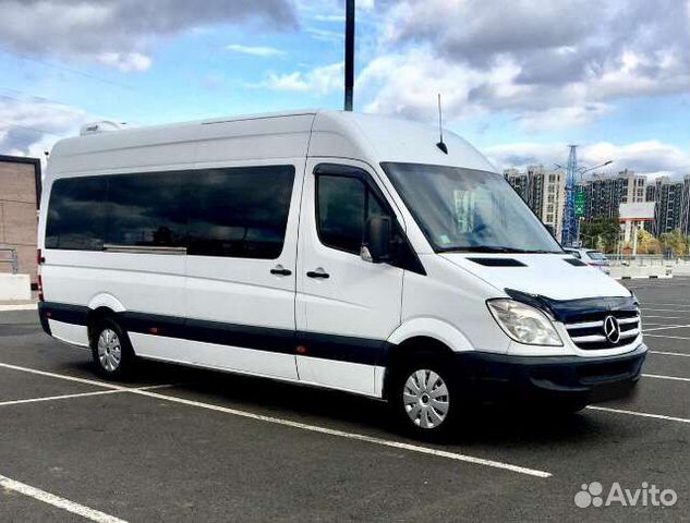 Аренда микроавтобуса Мерседес Спринтер. Пассажирск