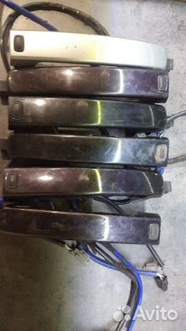 Дверные ручки с кнопкой чипом Nissan Qashqai J10