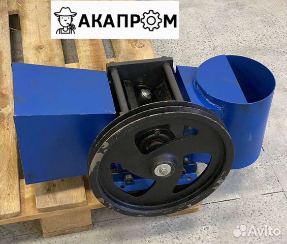 Блок измельчителя веток до 50мм с бункерами