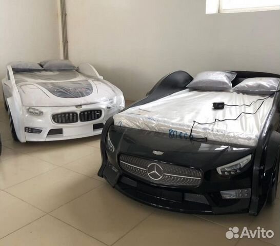 Кровать машина