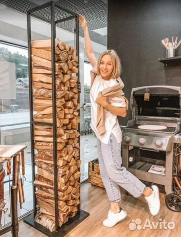 Стеллаж для дров(дровница лофт) из металла